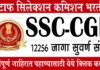 SSC CGL Bharti 2026 स्टाफ सिलेक्शन कमिशन मध्ये विविध पदांच्या 12,256 जागांसाठी भारती
